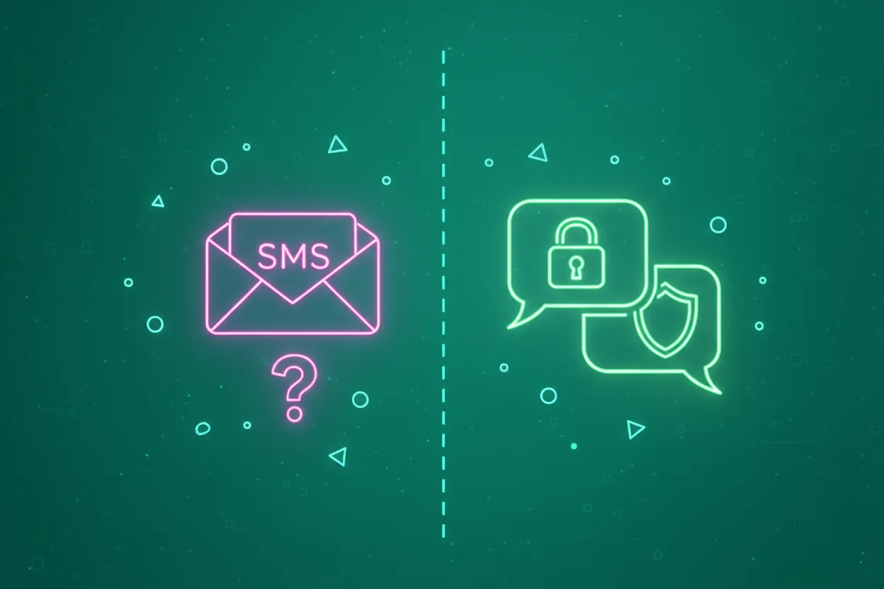 SMS anônimo vs Messenger: segurança e privacidade